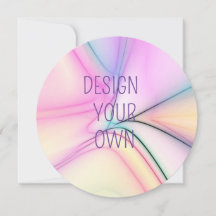 Soft Pastel Concevez Votre Propre Invitation