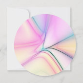 Soft Pastel Concevez Votre Propre Invitation (Dos)