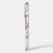 Soft Pastel Floral iPhone Case Lightweight Elegant (Achterkant / Links)