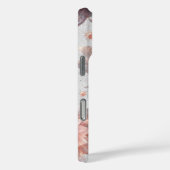 Soft Pastel Floral iPhone Case Lightweight Elegant (Achterkant / Rechts)