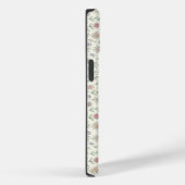 Soft Pastel Floral Pattern Cute Phone case (Achterkant / Rechts)