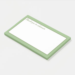 Soft Pastel Green Post-it® Notes
