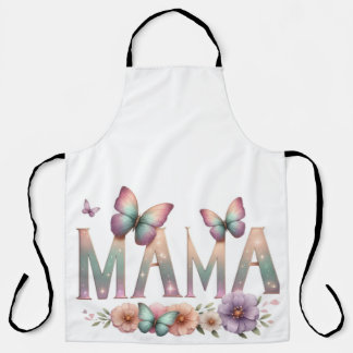 Soft Pastel MOM with Butterflies – Elegant Mother' Schort