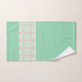 Soft Pastel Motif (Serviette à main)
