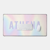 Soft pastel nom arc-en-ciel tendance moderne minim (Clavier et souris)