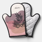 Soft Pastel Pink Abstract Tropical  (Recto/Verso)