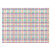 Soft Pastel Plaid  Tafelkleed (Voorkant (Horizontaal))