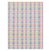 Soft Pastel Plaid  Tafelkleed (Voorkant)