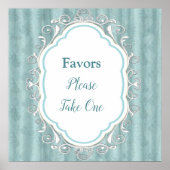 Soft Pastel Shades de Sage Green Poster (Devant)