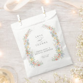 Soft Pastel Spring Garden Vrijgezellenfeest Bedankzakje (Geknipt)