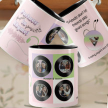 Soft Pastel Vinyl Music Best Friend Photo Gift