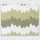 Soft Pastel Wavy Stripes Cadeaupapier (Vlak)