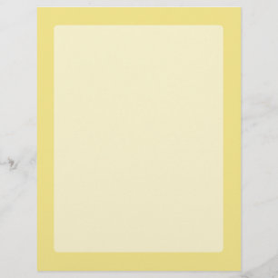 Soft pastel yellow accentdecor klaar om aan te pas