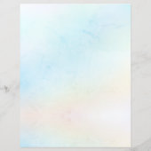 Soft Pastels Stationery (Achterkant)
