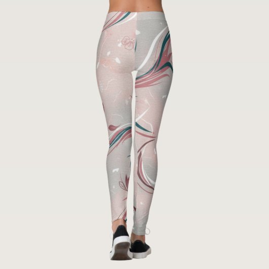 Soft pattern leggings (Achterkant)