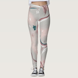Soft pattern leggings