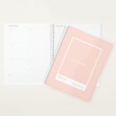 Soft Peach Block Quote | Fully Customizable Planner (Display)