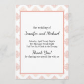 Soft Peachy Blush Damask Programma (Voorkant)