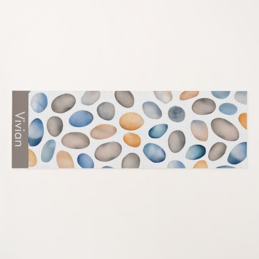 Soft Pebble Pattern Design Yogamat (Voorkant (horizontaal))