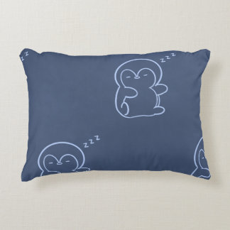 Soft Penguin Night Pillow | Calm Cozy Sleep Design Accent Kussen