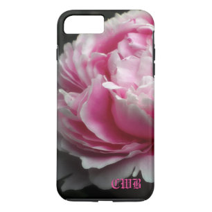 Soft Peony Elegant Floral iPhone 8 Plus / 7 Plus Hoesje