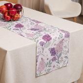 Soft Pink and Purple Lilac Floral Pattern   Medium Tafelloper