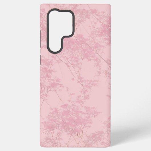 Soft Pink Bamboo Grove Pattern Phone Case Samsung Galaxy Hoesje (Achterkant)