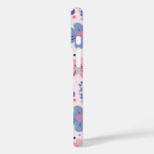 Soft Pink Blue Wildflower Meadow Aesthetic Case-Mate iPhone Case (Achterkant / Links)