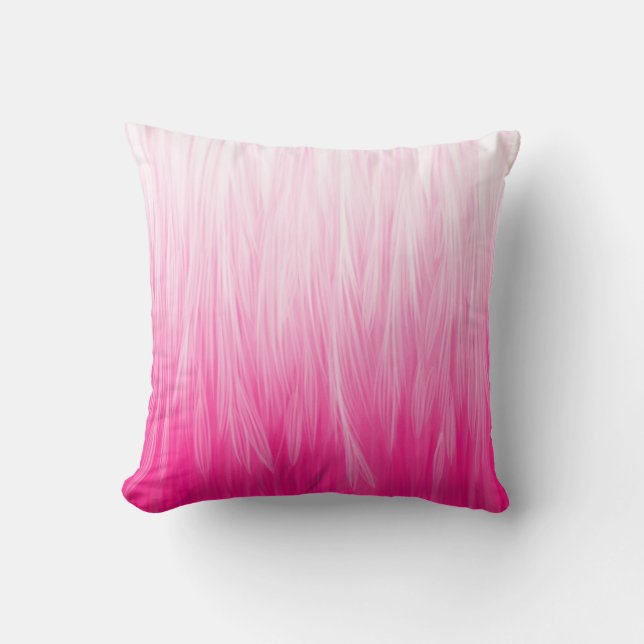 Soft Pink Feathers Pillow Kussen (Voorkant)