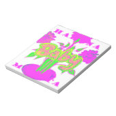 Soft Pink Flower Art: A Baby's Touch. Notitieblok (Gedraaid)