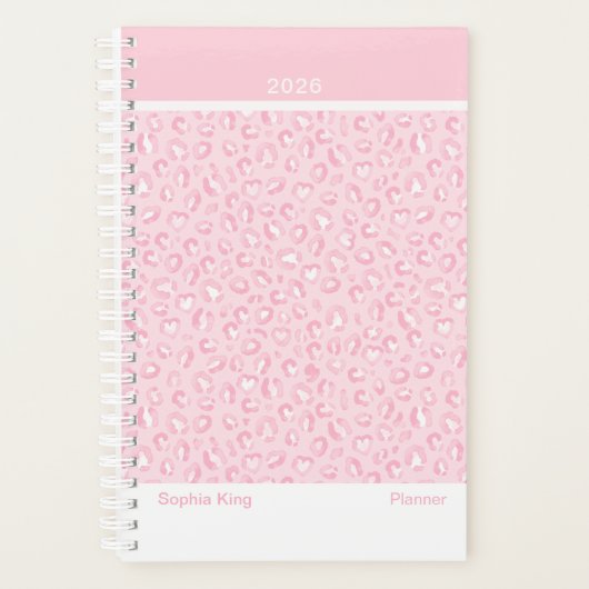 Soft Pink Leopard Modern (Devant)