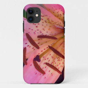Soft Pink Lily iPhone 11 Hoesje