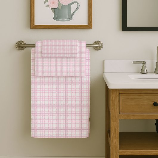 Soft Pink Towels – Elegant Touch for Any Bath
