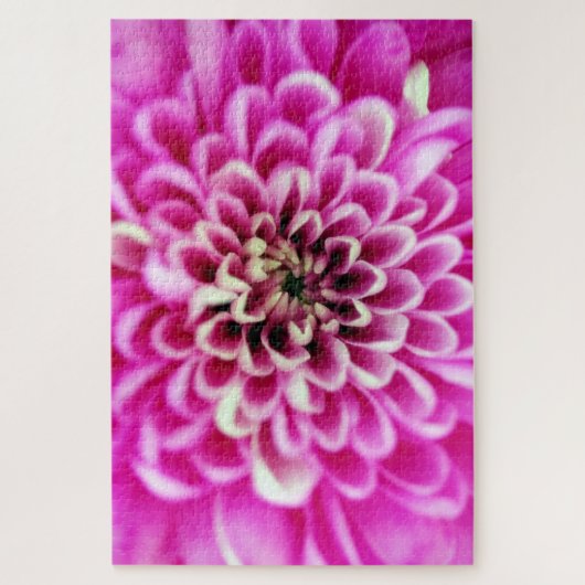 Soft Pinks Chrysanthemum Legpuzzel (Verticaal)