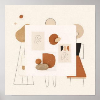 Soft Power – Minimalist Feminine Wall Art  Poster