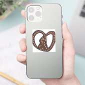 Soft Pretzel vinyl sticker (Telefoon)
