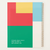 Soft Primary Bold Color Block Planner (Dos)