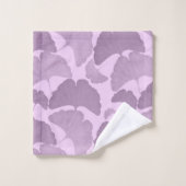 Soft Purple Ginkgo Botanical Dream 1 (Gant de toilette)