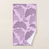 Soft Purple Ginkgo Botanical Dream 1 Bad Handdoek (Handdoek)