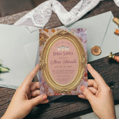 Soft Renaissance Rococo esthetisch Vrijgezellenfee Kaart