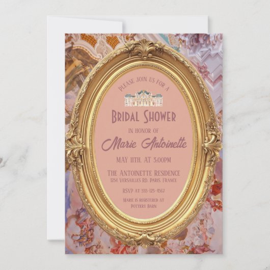 Soft Renaissance Rococo esthetisch Vrijgezellenfee Kaart (Voorkant)