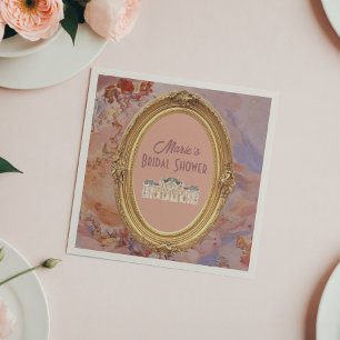 Soft Renaissance Rococo esthetisch Vrijgezellenfee Servet