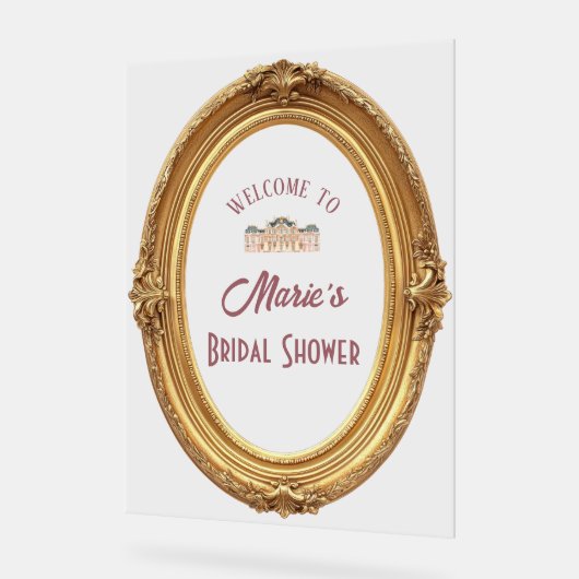 Soft Renaissance Rococo Fête des mariées Affiche d (Angle)