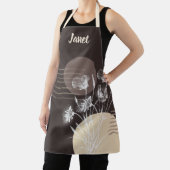 Soft Romantic Chocolate Minimalist Floral Schort (Insitu)