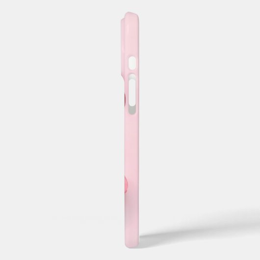 Soft Rose Bouquet coque iphone d'art (Verso / Gauche)