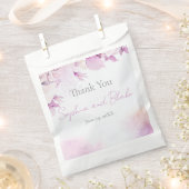 Soft rose moderne Boho mariage Favoriser les sacs (Coupé)