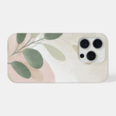 Soft Sage Botanical Minimal Abstract  Calm Neutral (Verso Horizontal)