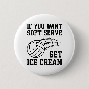 Soft Serve Ice Cream Ronde Button 5,7 Cm