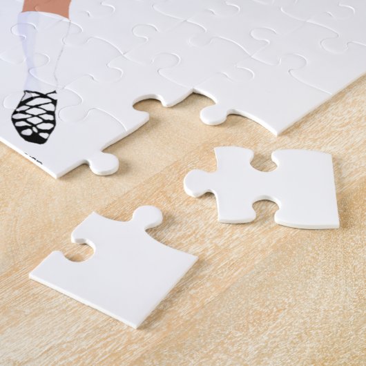Soft Shoe Irish Dancer in Blue Legpuzzel (Zijkant)