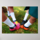 Soft Shoes & Crocs Print (Voorkant)